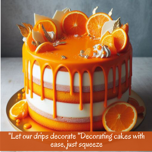 Citrus Orange | Edible Drips 110 Gms