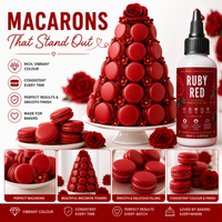 Ruby Red | Edible Gel Color 60ml