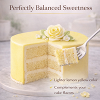 Butter Yellow | Edible Natural Fondant (4 x 250g)