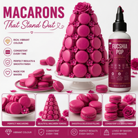 Fuchsia Pop | Edible Gel Color 60ml