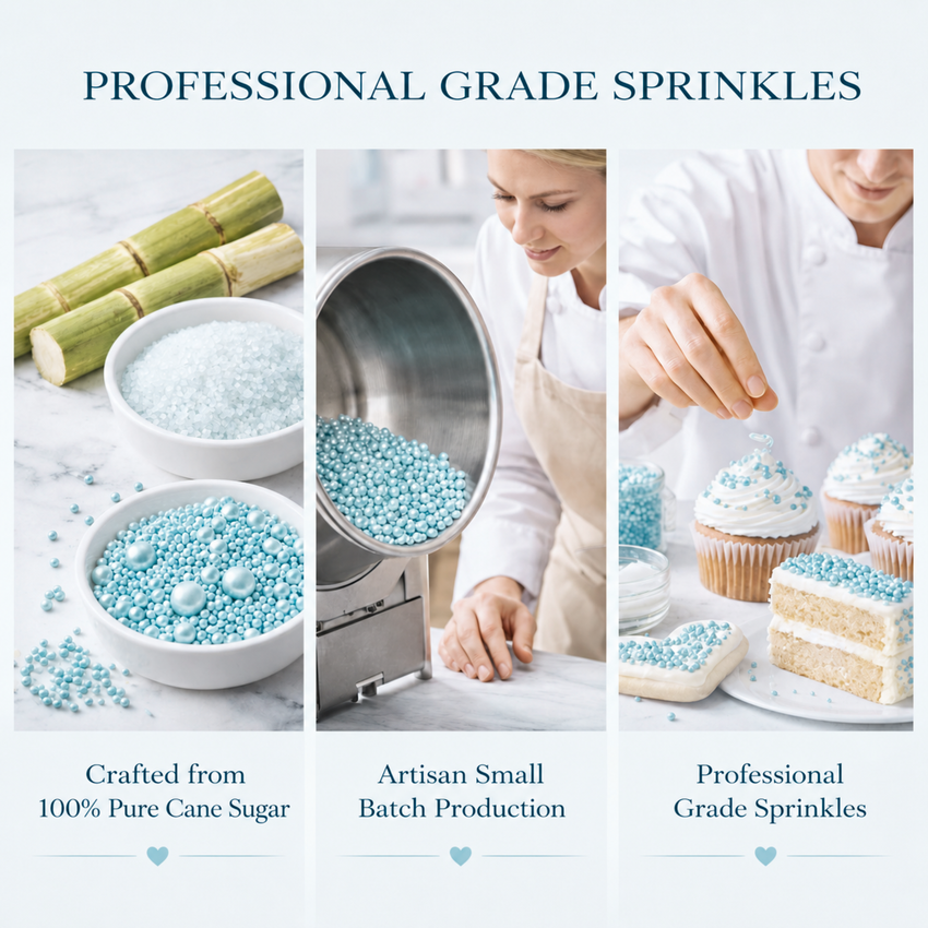 Sky Blue | Sprinkles Bottle for Decoration Bottle 120 g