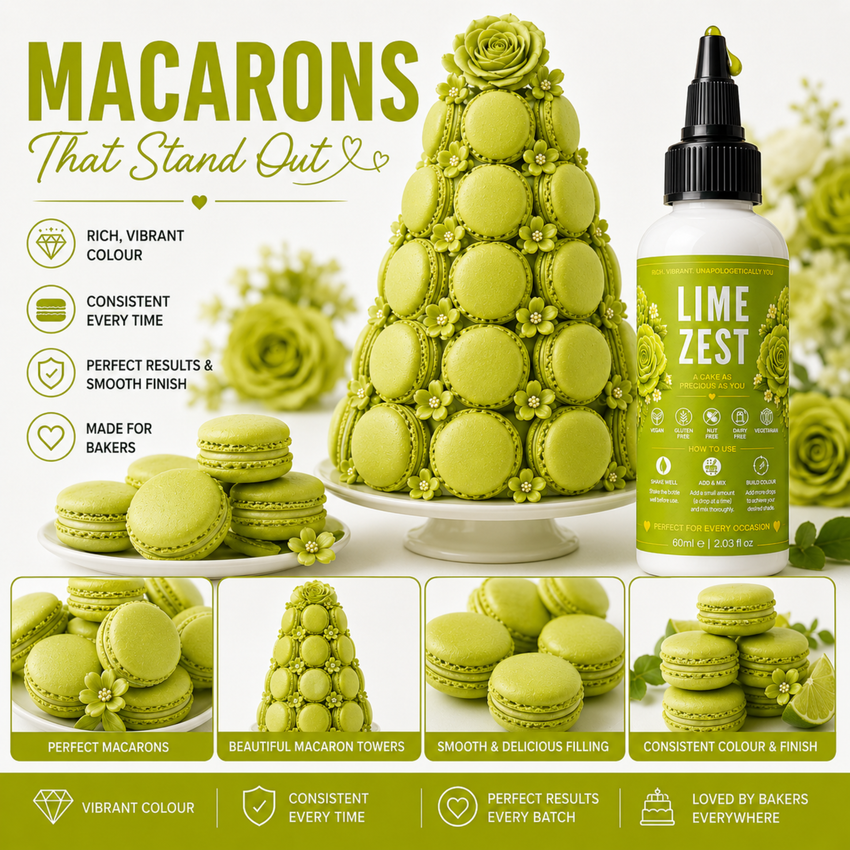 Lime Zest | Edible Gel Color 60ml