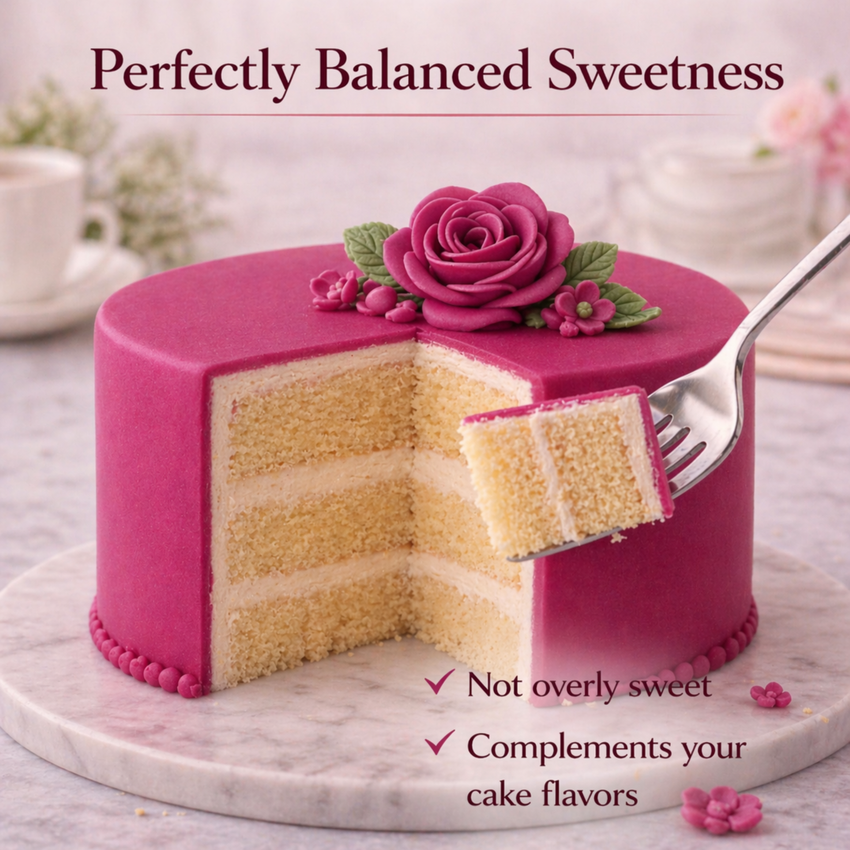 Fuschia Pink | Edible Natural Fondant (4 x 250g)