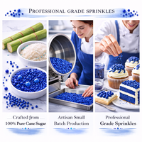 Poppy Blue | Sprinkles Bottle for Decoration Bottle 120 g