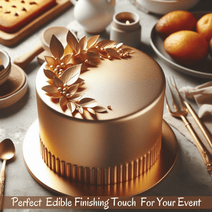 Glistening Gold | Edible Sugar Paste 250 Gm