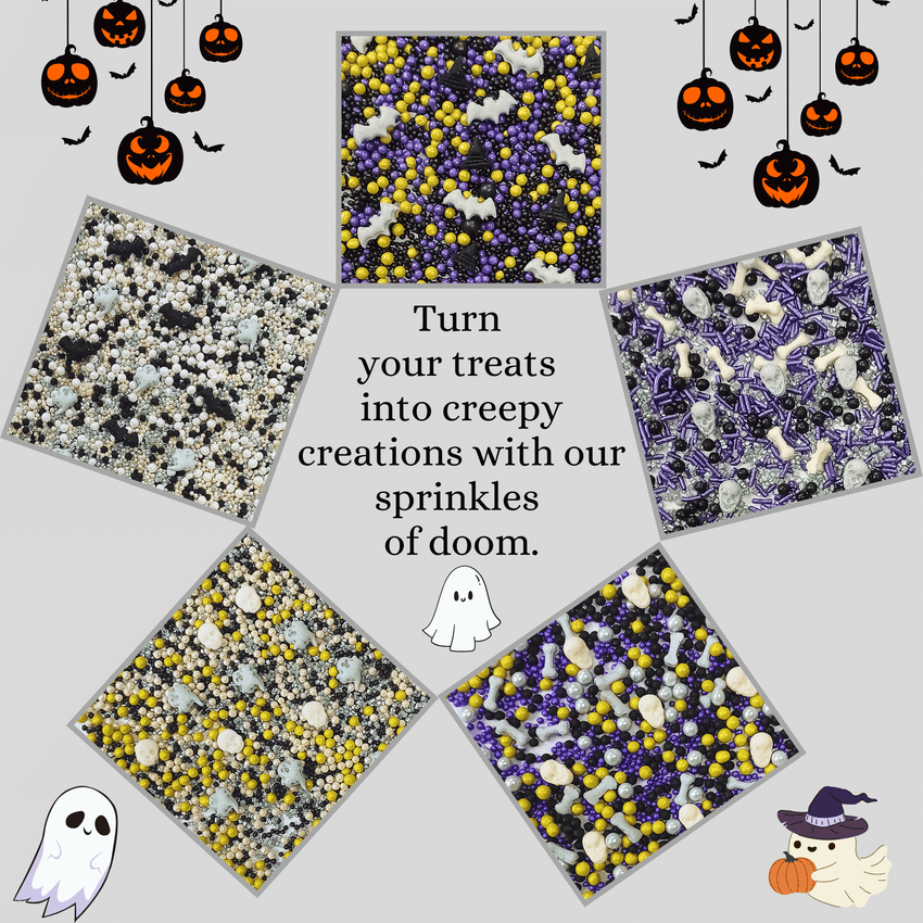 Halloween sprinkles Multipack 1 100 Gms (New)