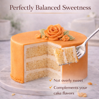 Mandarin Orange | Edible Natural Fondant (4 x 250g)