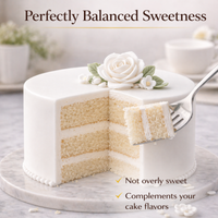 White | Edible Natural Fondant (4 x 250g)
