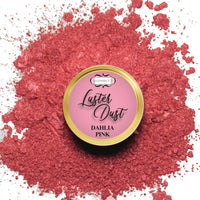 Edible Luster Dust – Pack of 5 | Silver, Crystal, Pink, Purple, Mauve | 25 Gm