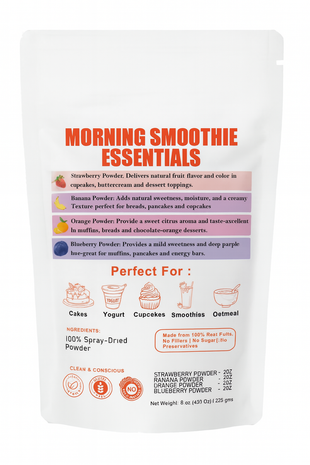 Morning Smoothie Essentials | Fruit Powder Combo 100g