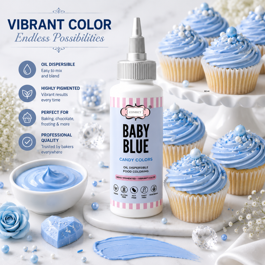 Baby Blue | Edible Candy Color 60ml