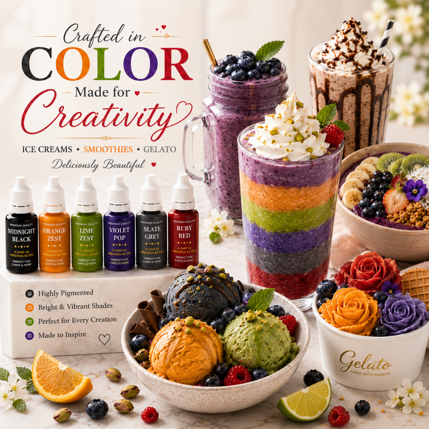 Halloween | Pack of 6 Edible Water Color