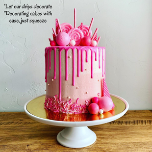 Hot Hot Pink | Edible Drips 110 Gms