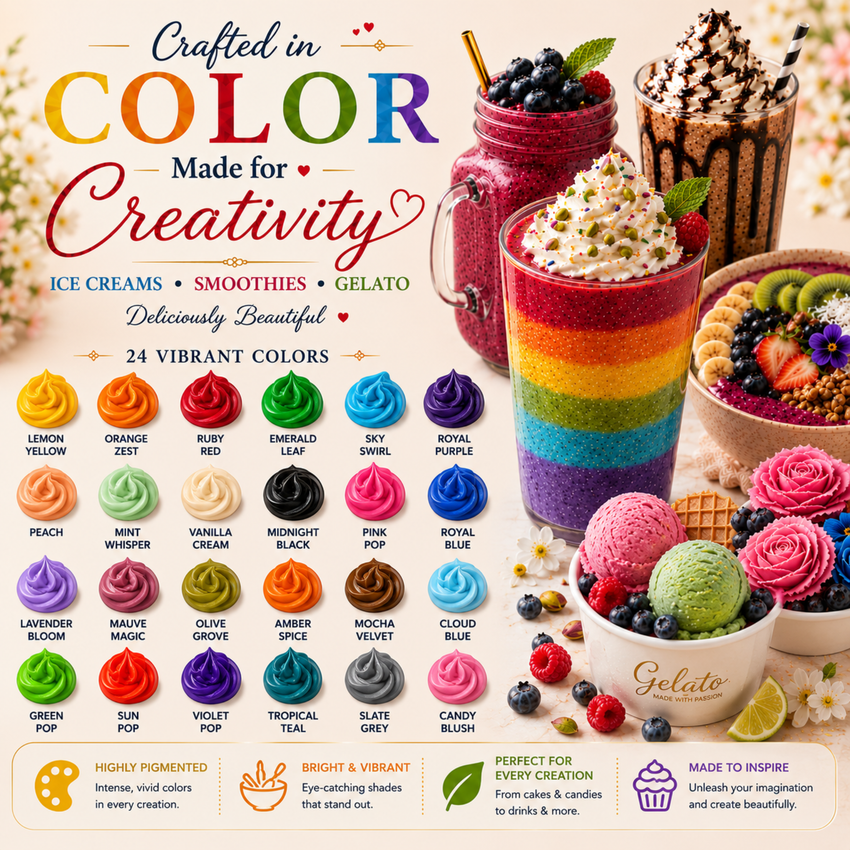 Master Artist | Pack of 24 Edible Water Color