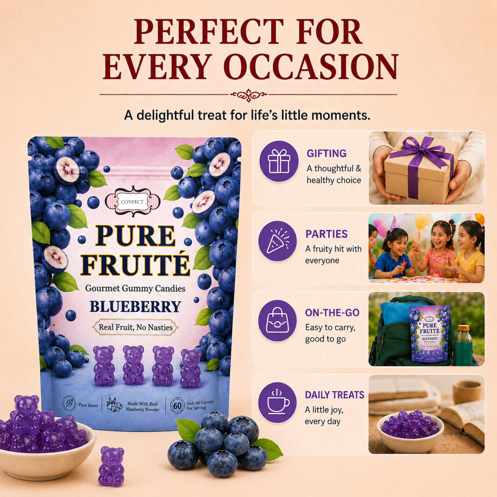Blueberry Bloom Gummies