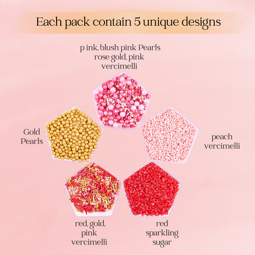 Fusion Mashup Sprinkles FM Multipack 6 | 140g