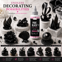 Pure Black | Edible Candy Color 60ml