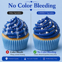 Sprinkles for Cakes & Cupcakes Decoration | USP-15(White)