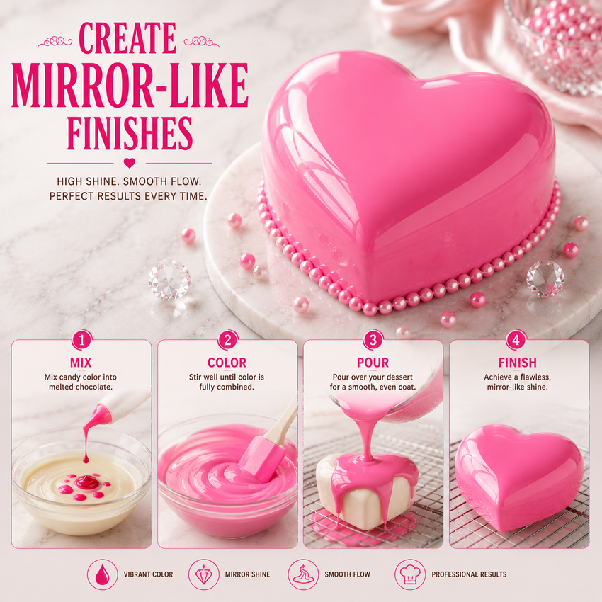 Candy Pink | Edible Candy Color 60ml