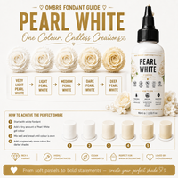 Pearl White | Edible Gel Color 60ml