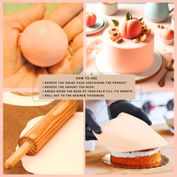 Peach Fondant | Edible Sugarpaste 250 Gm