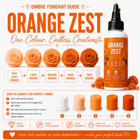 Orange Zest | Edible Gel Color 60ml
