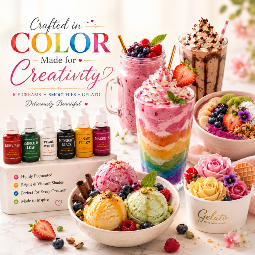 Christmas | Pack of 6 Edible Water Color
