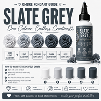Slate Grey | Edible Candy Color 60ml