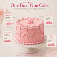 Sprinkles for Cakes & Cupcakes Decoration | USP-27(Valentine Pink)