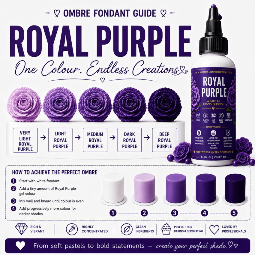 Royal Purple | Edible Gel Color 60ml