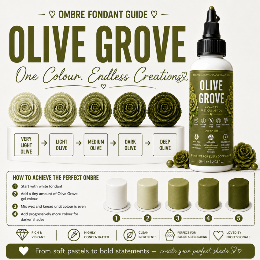 Olive Grove | Edible Gel Color 60ml