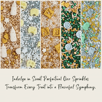 Baby Shower Sprinkles | Birthday Sprinkles | Gender Reveal Sprinkles Pack of 5 (BABY SHOWER -05)