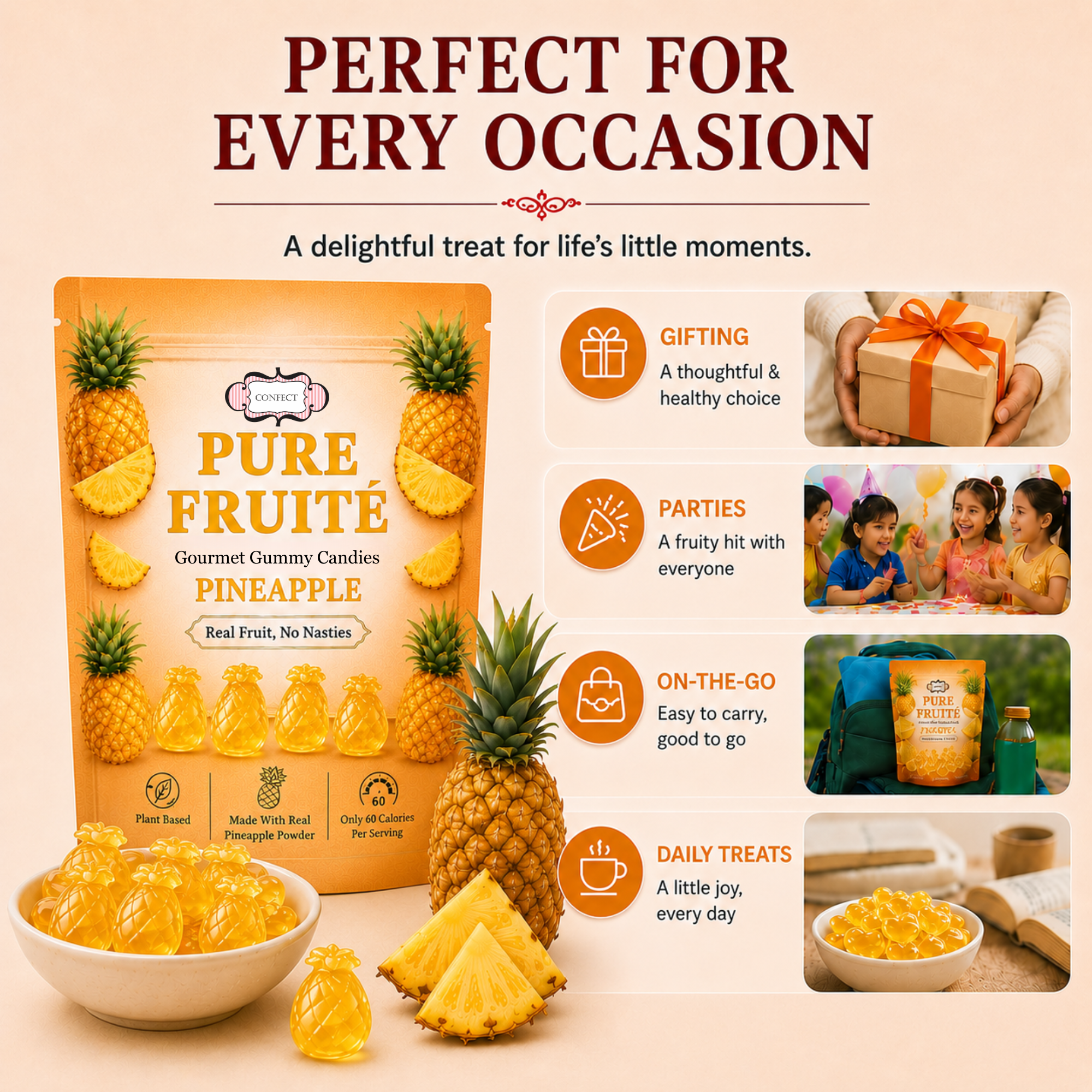 Pineapple Power Pop Gummies