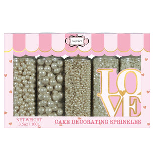 Sprinkles for Cakes & Cupcakes Decoration | USP-14(Pearl)
