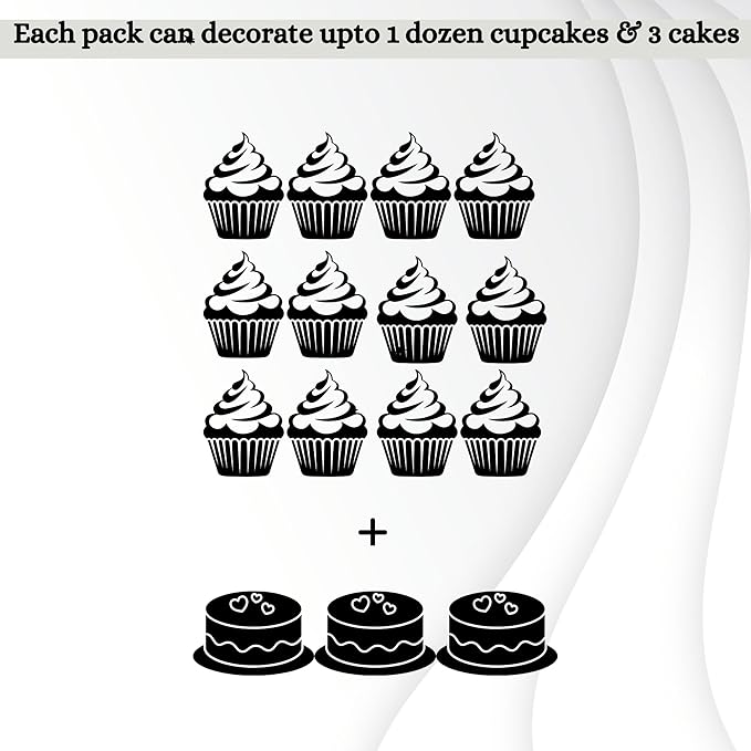 White | Sprinkles Bottle for Decoration Bottle 120 g