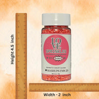 Citrus Orange | Sprinkles Bottle for Decoration Bottle 120 g