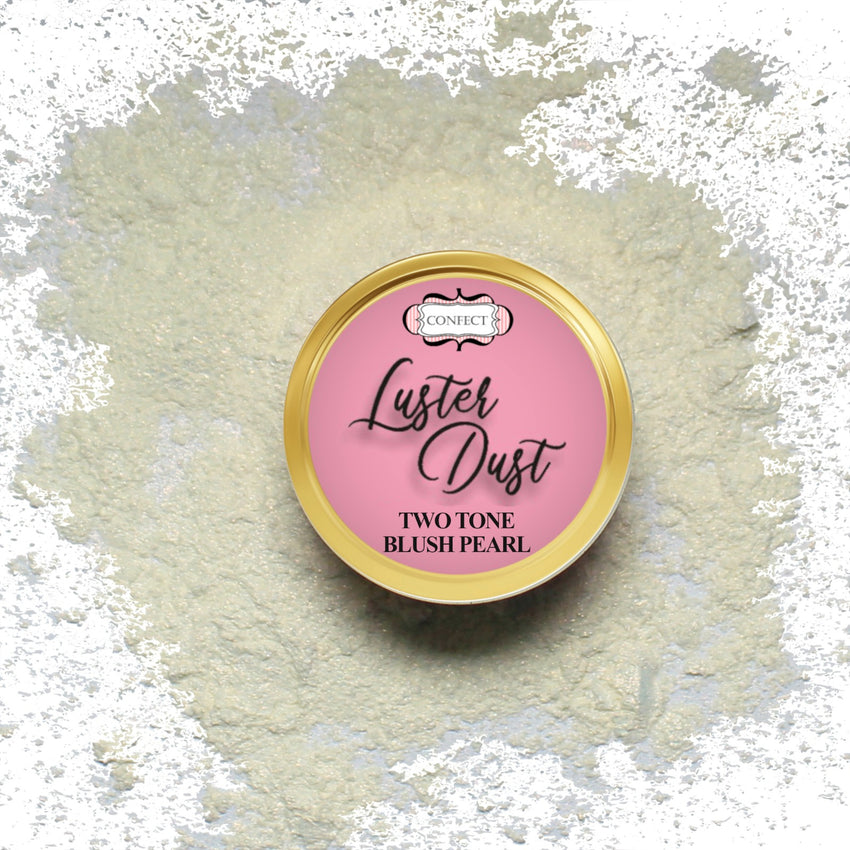 Edible Luster Dust – Pack of 5 | Silver, Crystal, Pink, Purple, Mauve | 25 Gm