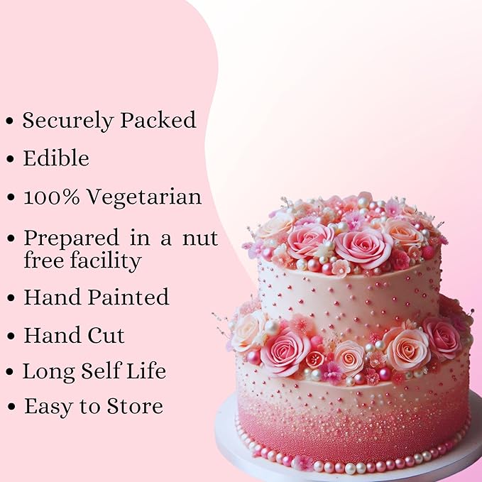Rose Pink | Sprinkles Bottle for Decoration Bottle 120 g