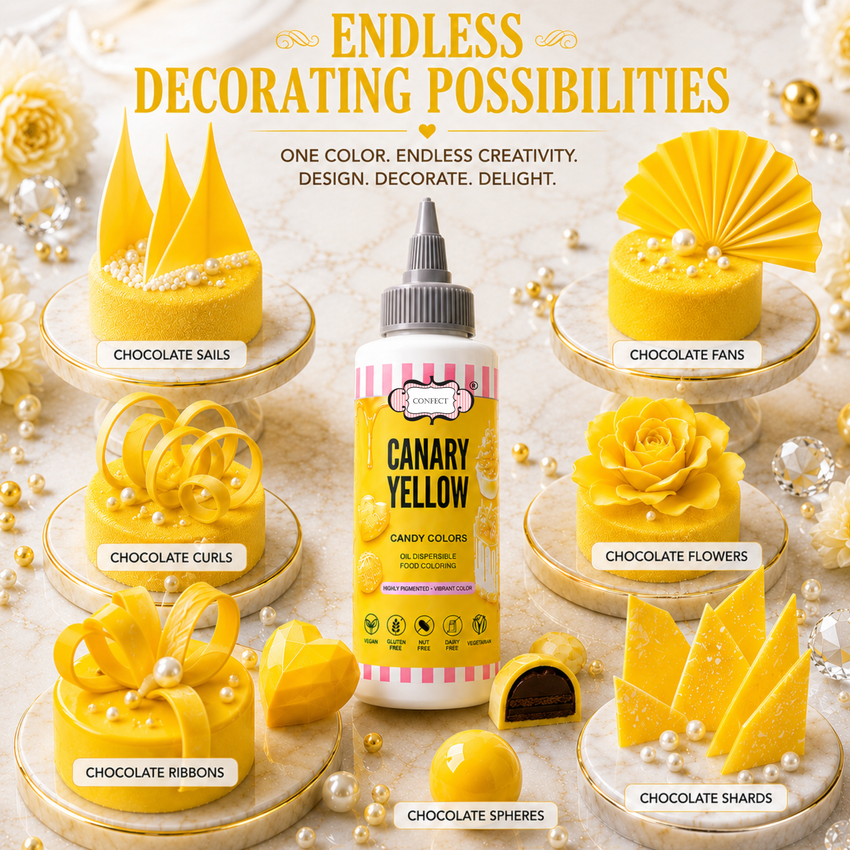 Canary Yellow | Edible Candy Color 60ml
