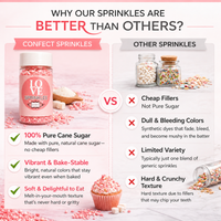 Rose Pink | Sprinkles Bottle for Decoration Bottle 120 g
