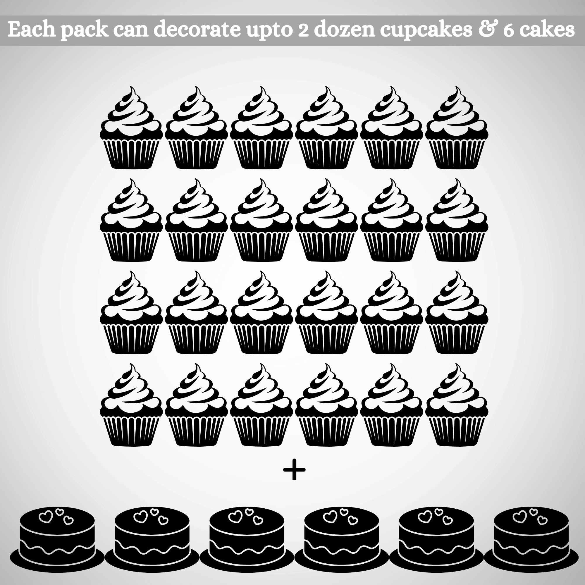 Sprinkles for Cakes & Cupcakes Decoration | USP-15 White