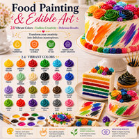 Master Artist | Pack of 24 Edible Water Color