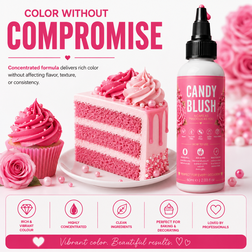 Candy Blush | Edible Gel Color 60ml