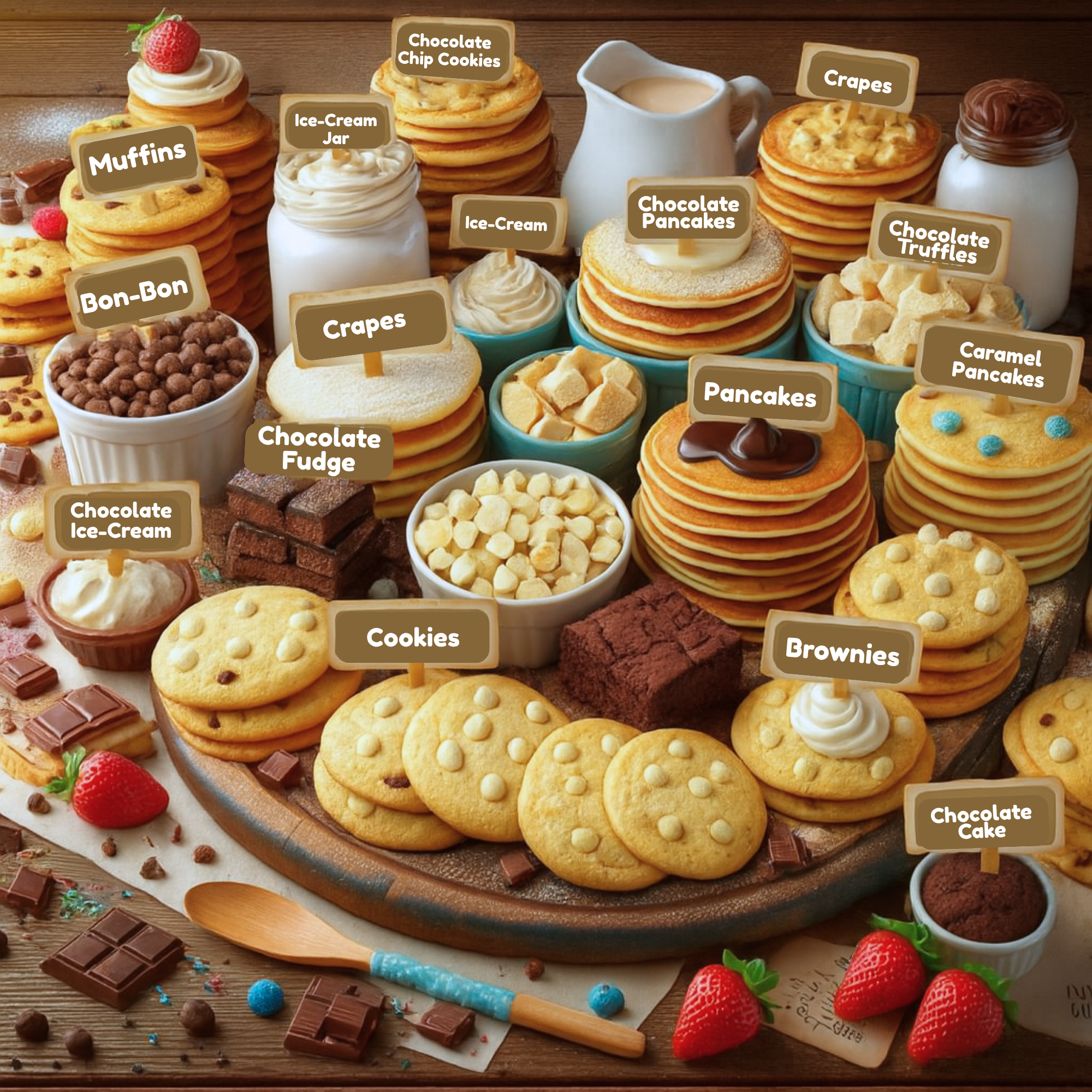 White Chocolate Chips 100g