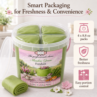 Mint Green | Edible Natural Fondant (4 x 250g)