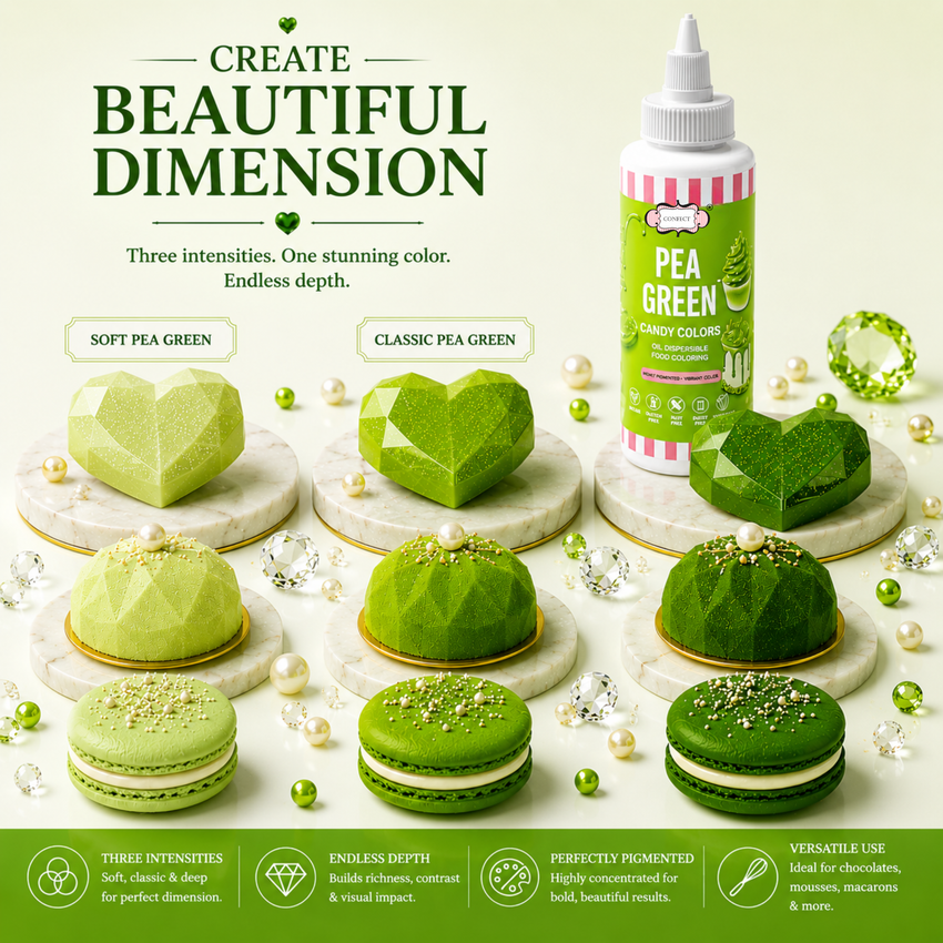 Pea Green | Edible Candy Color 60ml