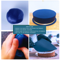 Nightsky Navy Fondant | Edible Sugarpaste 250 Gm
