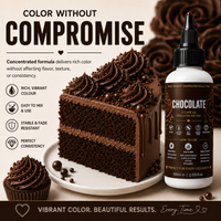 Chocolate | Edible Gel Color 60ml