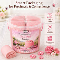 Blush Pink | Edible Natural Fondant (4 x 250g)