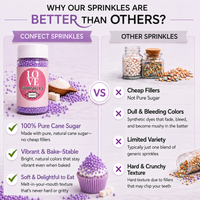 Lavender | Sprinkles Bottle for Decoration Bottle 120 g